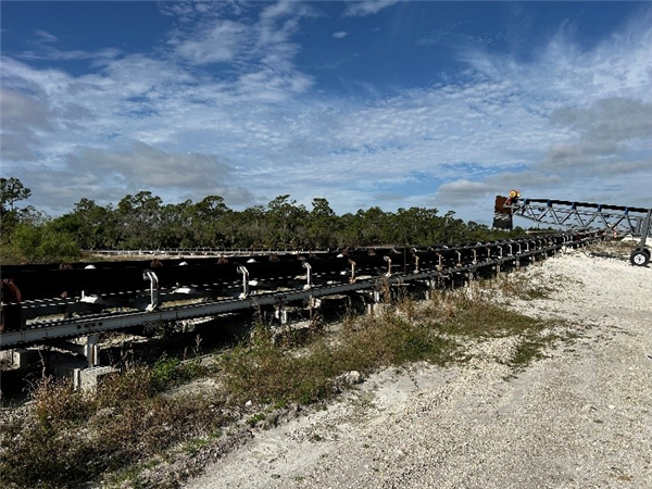 Used 48" W X 8,050' L Overland Conveyor System)